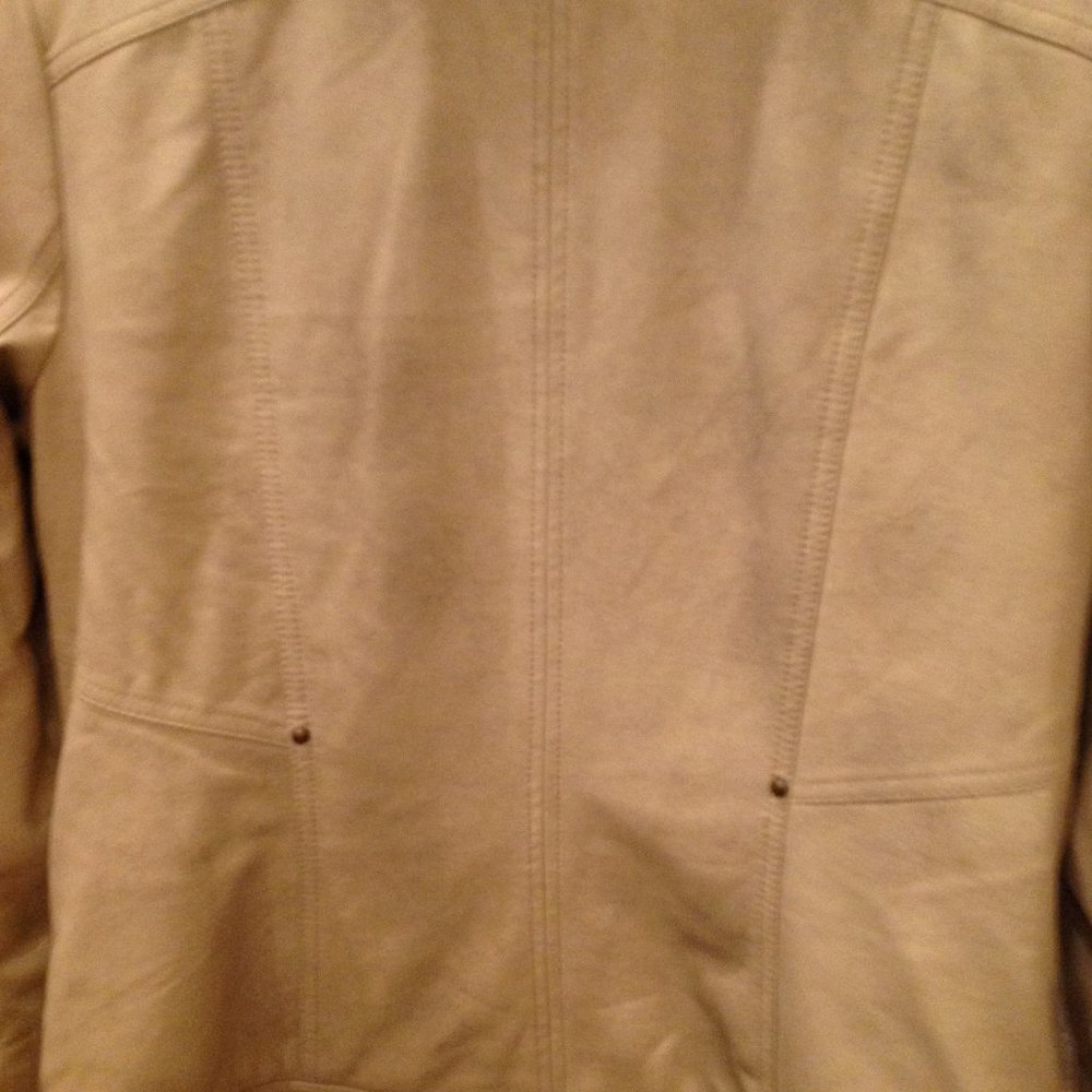 Bernardo Faux Leather Jacket Womens - Picture 11 of 11